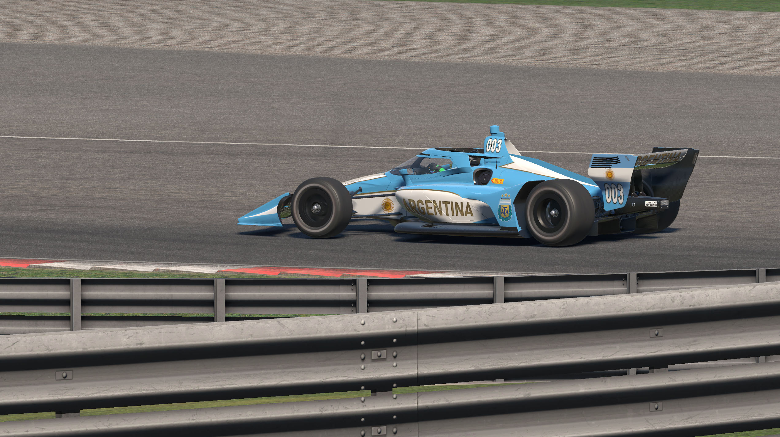 Indycar Dallara IR18 - Team Argentina