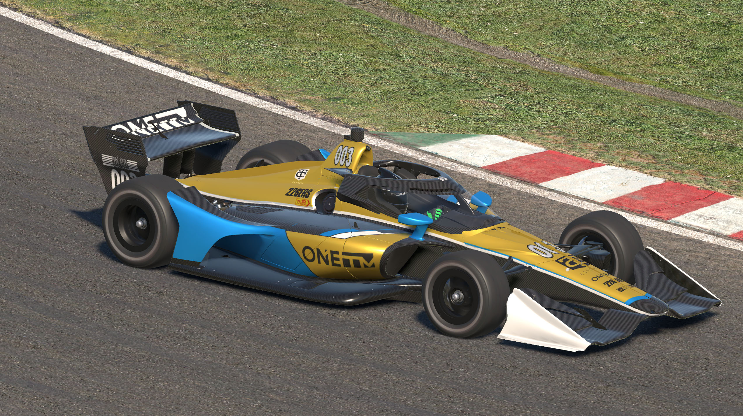 Indycar Dallara IR18 - Thibaut Courtois eSports