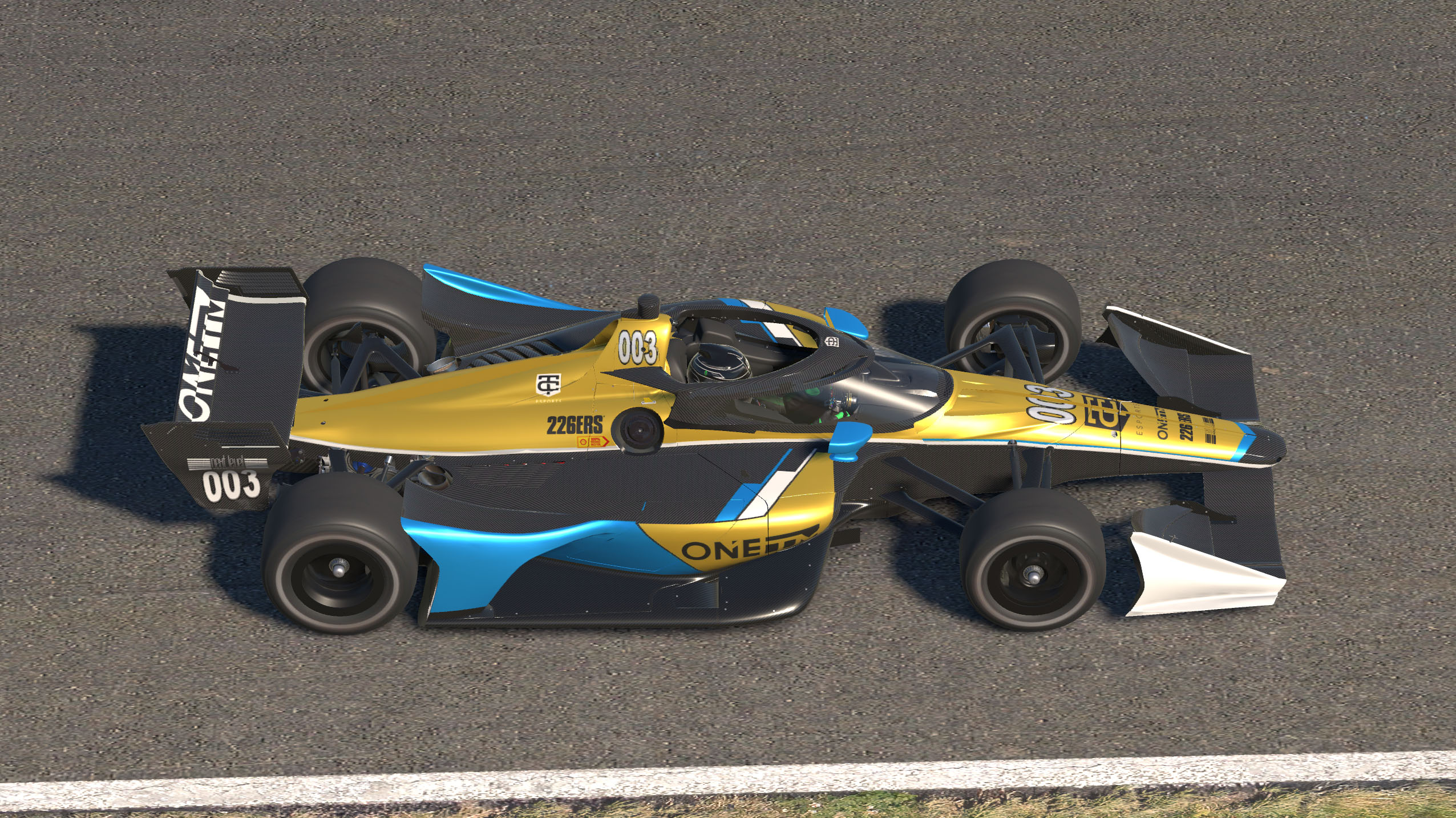 Indycar Dallara IR18 - Thibaut Courtois eSports